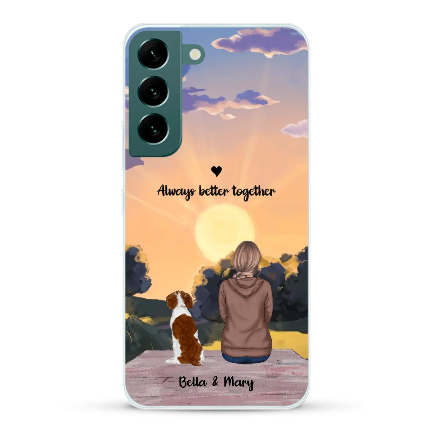Seasons with pets - Personalized Phone Case