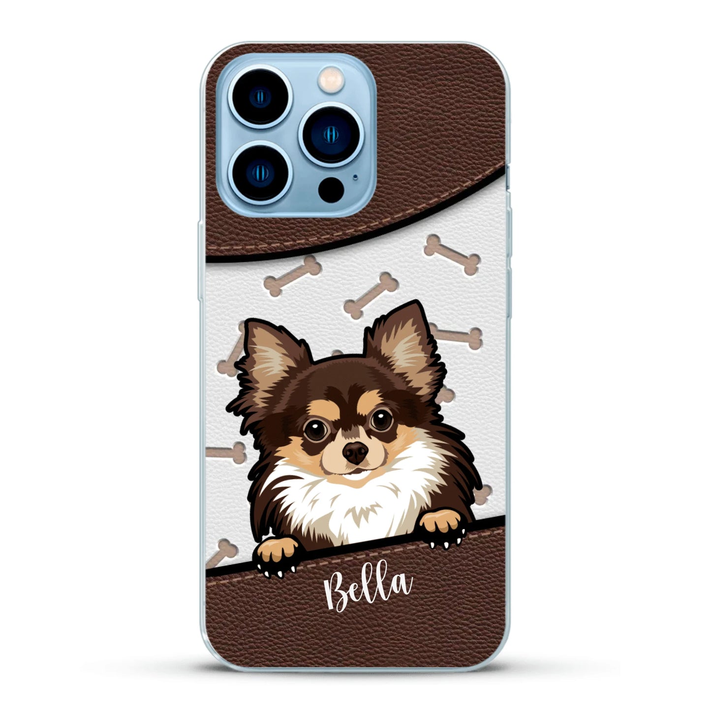 Pet leather look - Personalized Phone Case