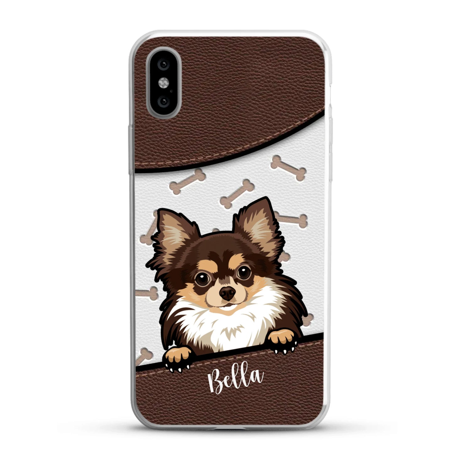 Pet leather look - Personalized Phone Case
