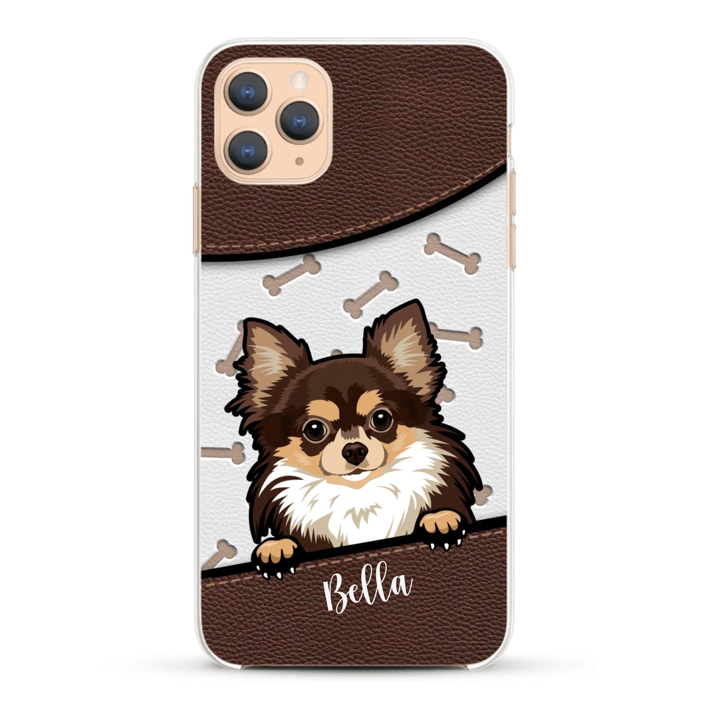 Pet leather look - Personalized Phone Case