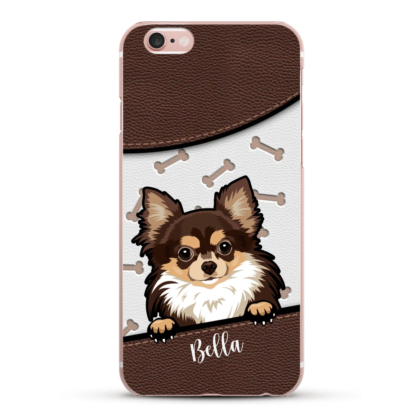 Pet leather look - Personalized Phone Case