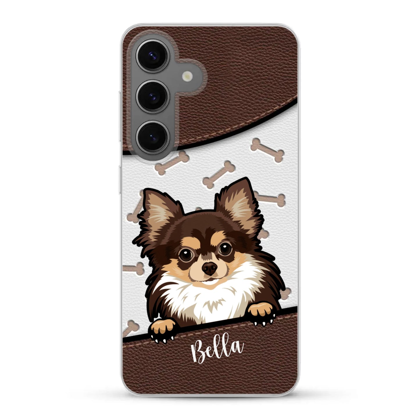 Pet leather look - Personalized Phone Case
