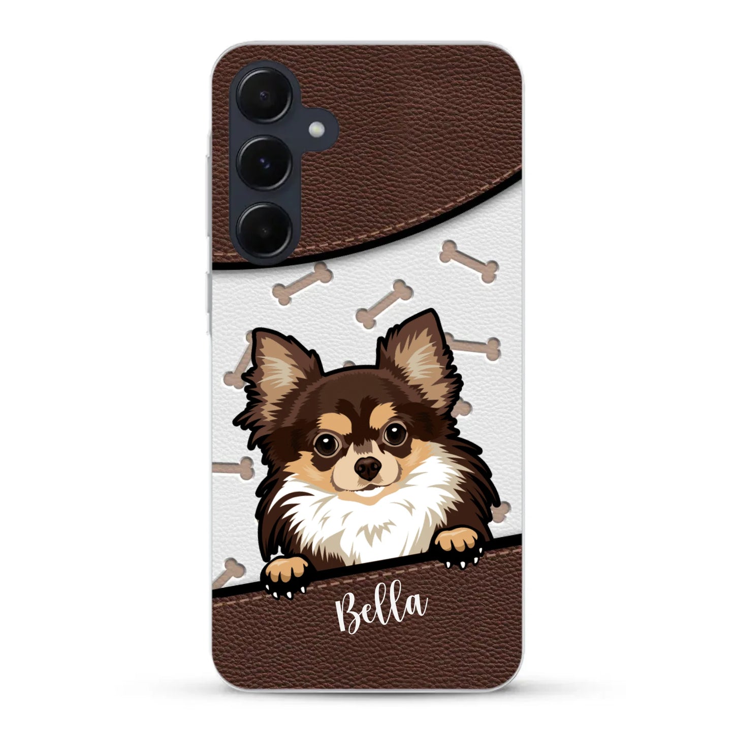 Pet leather look - Personalized Phone Case