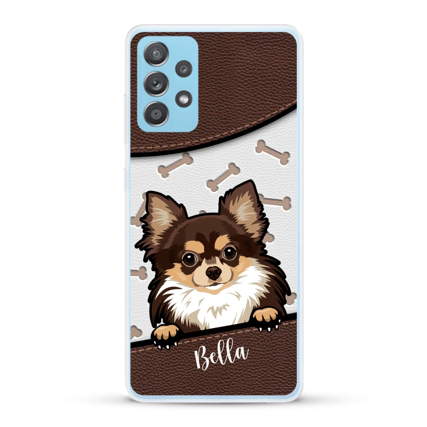Pet leather look - Personalized Phone Case