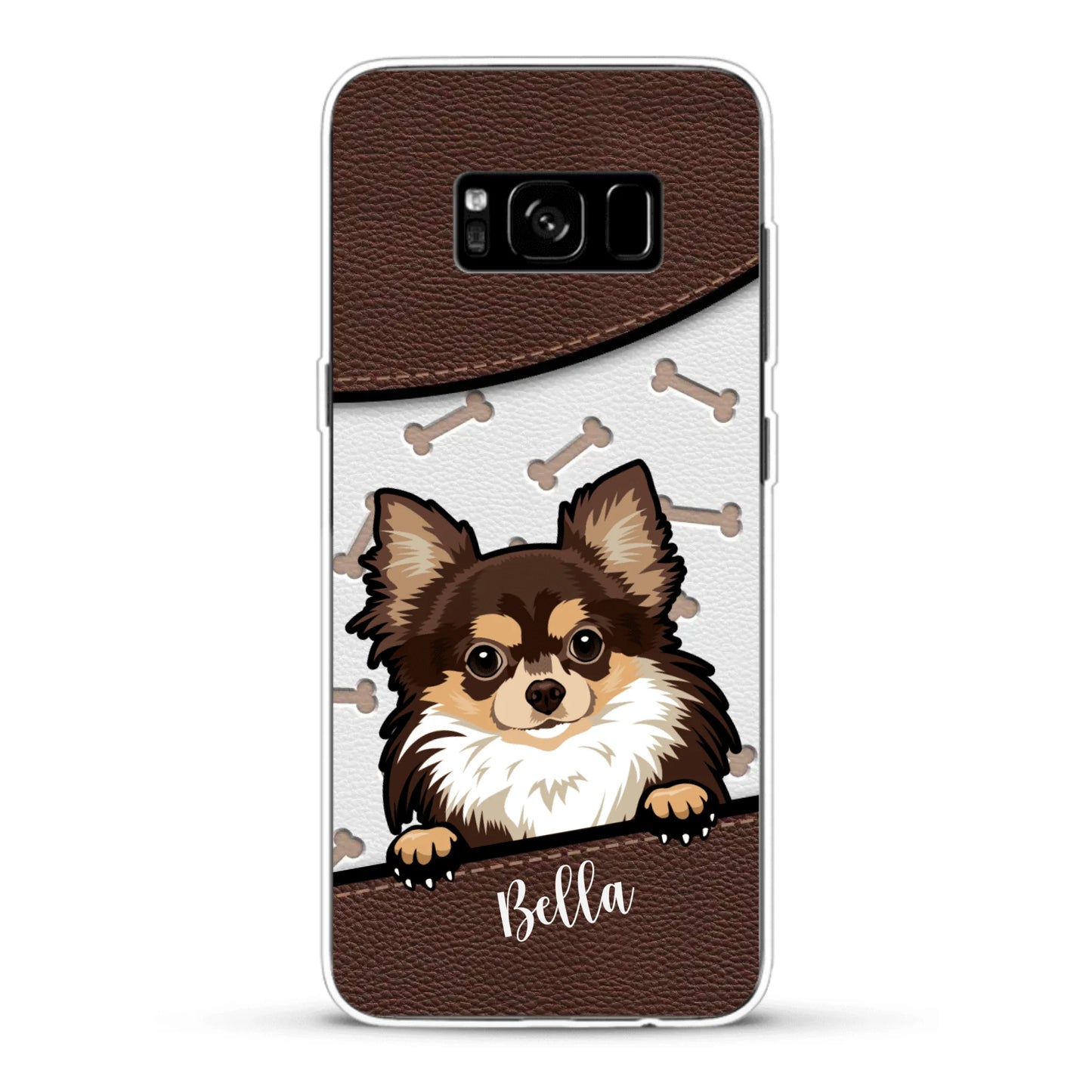 Pet leather look - Personalized Phone Case