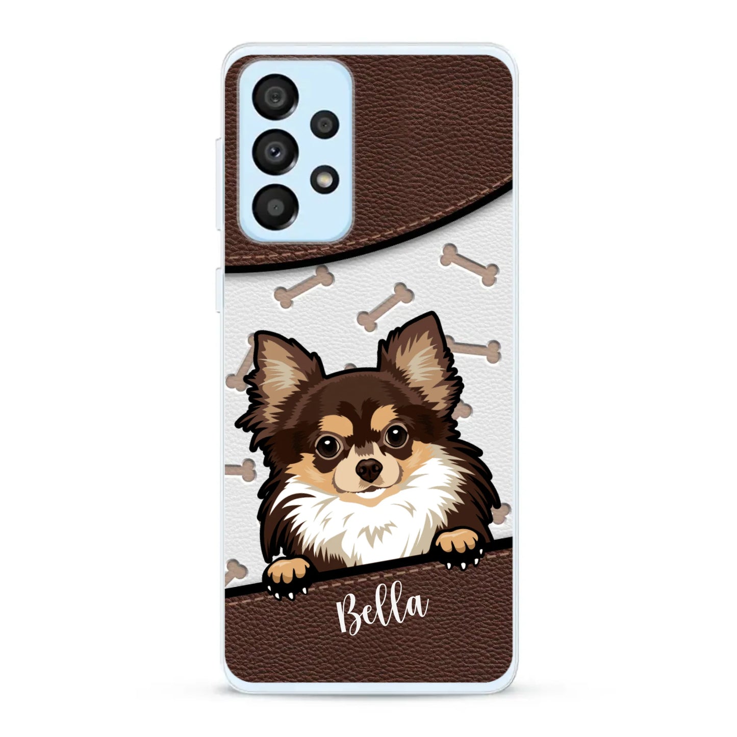 Pet leather look - Personalized Phone Case