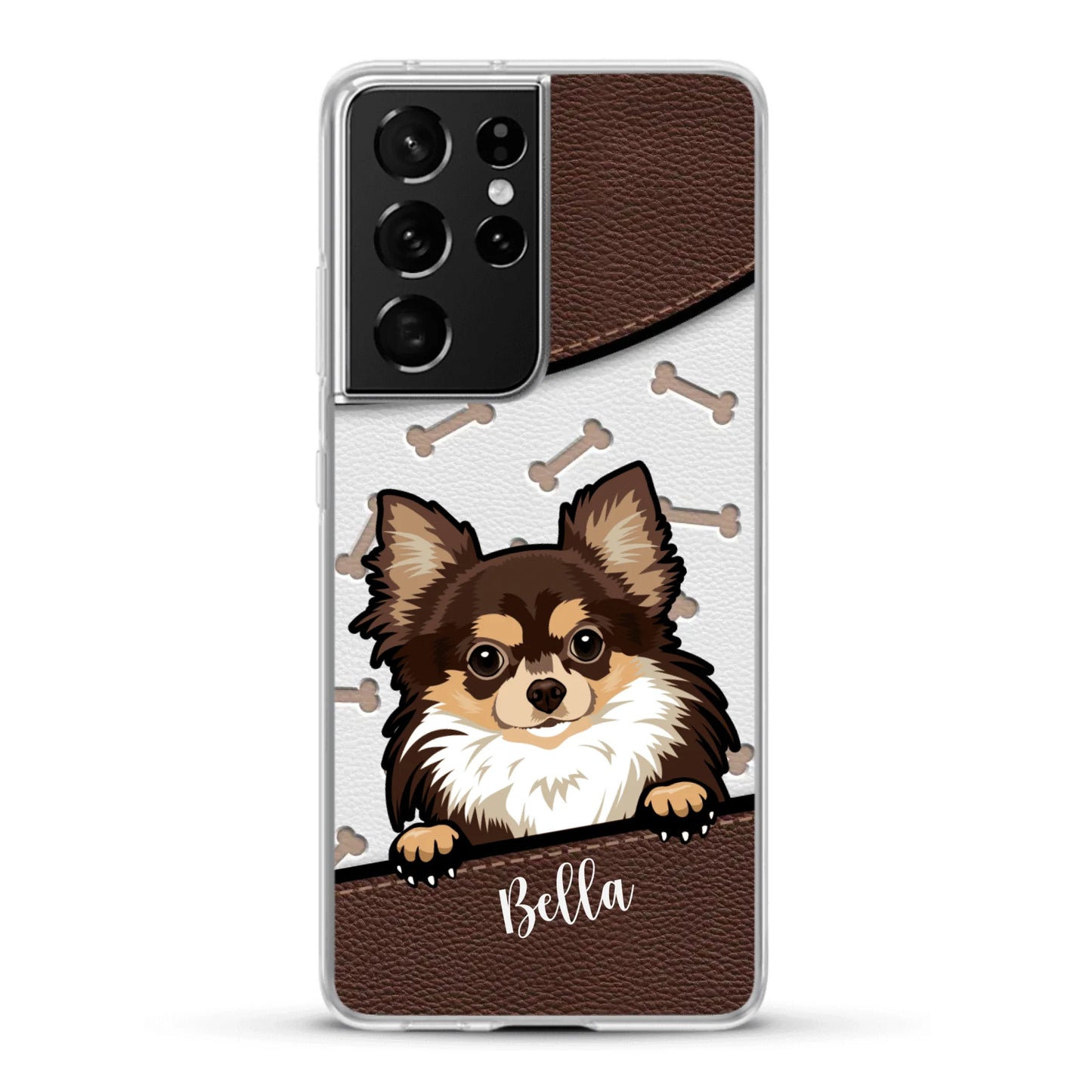 Pet leather look - Personalized Phone Case