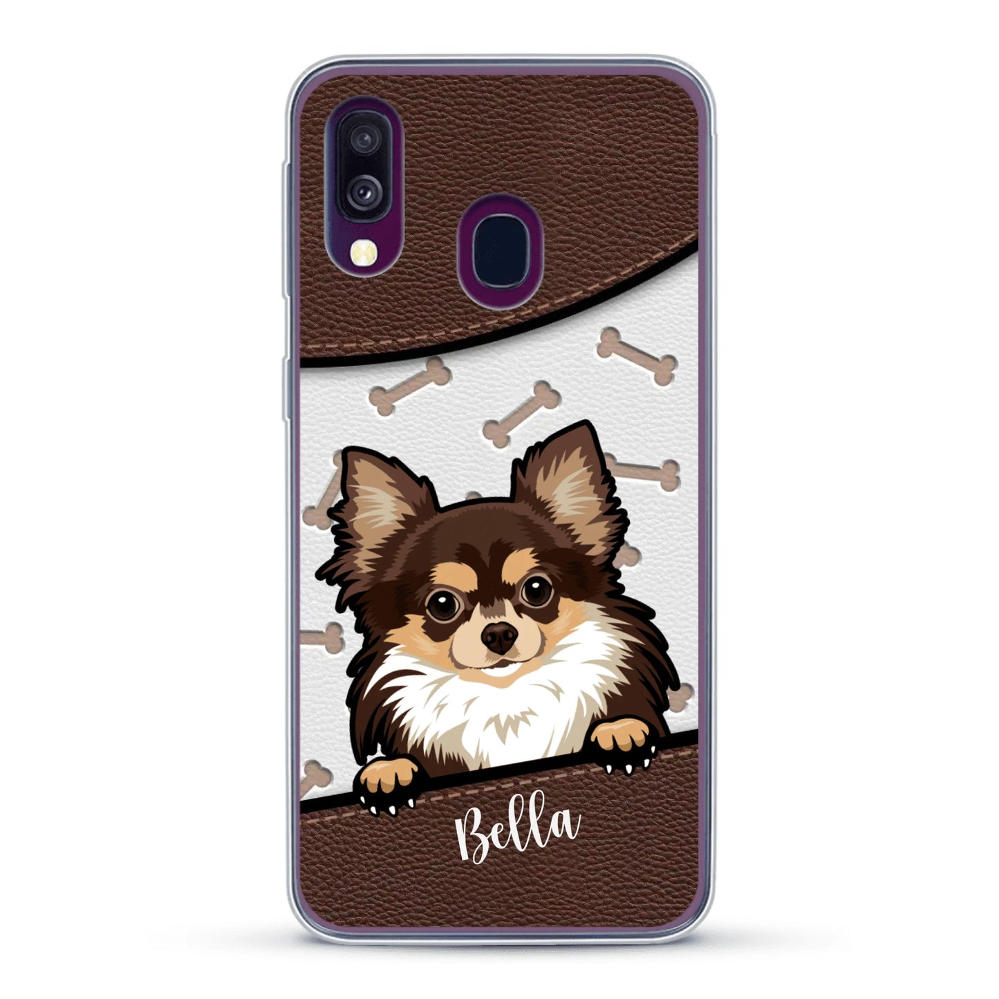 Pet leather look - Personalized Phone Case