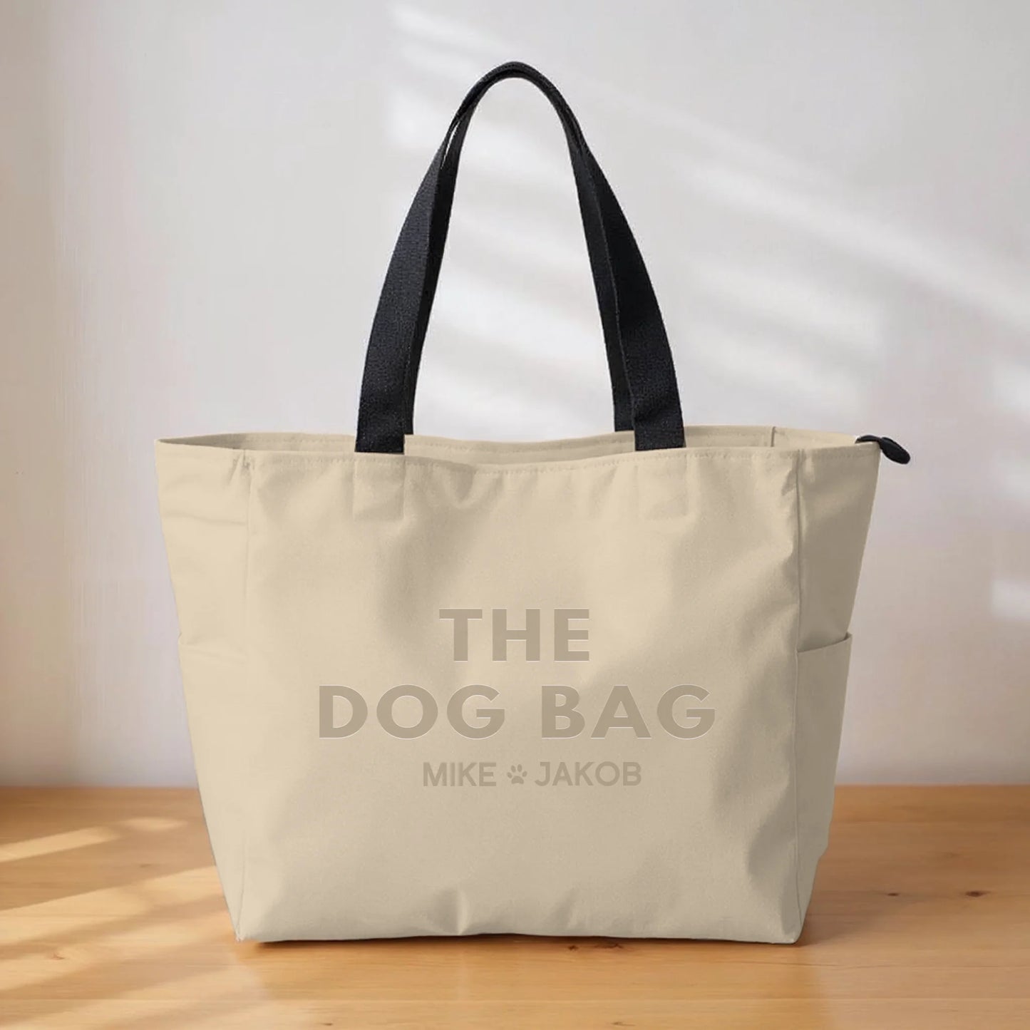 The Pet Bag - Personalized Canvas Tote Bag