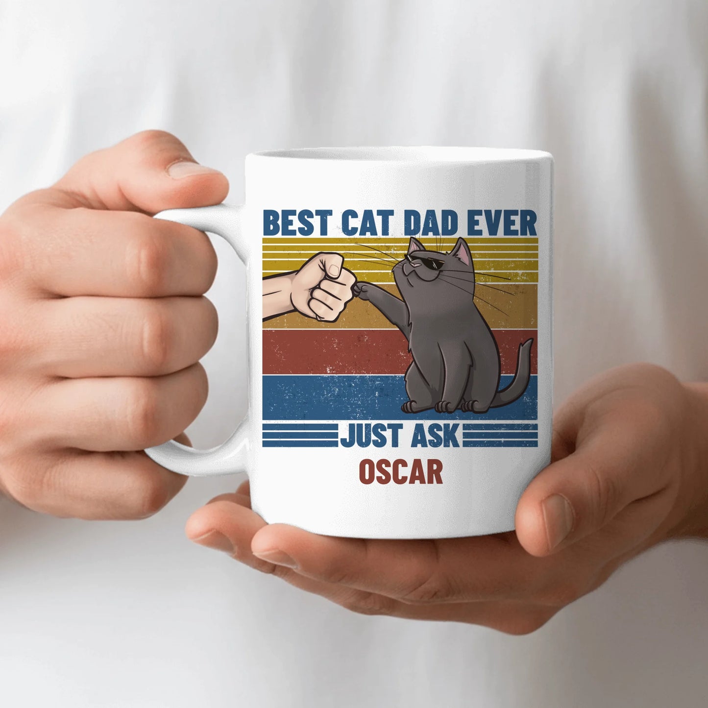 Best cat parent ever - Personalized Mug