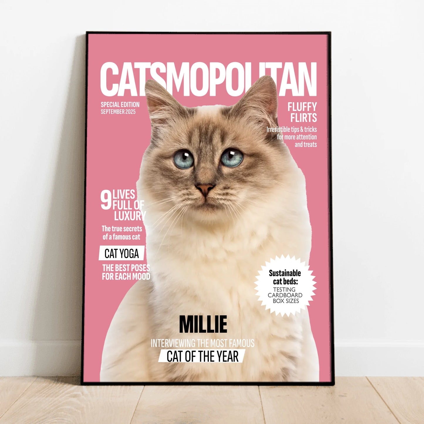 Catmopolitan - Personalized Poster