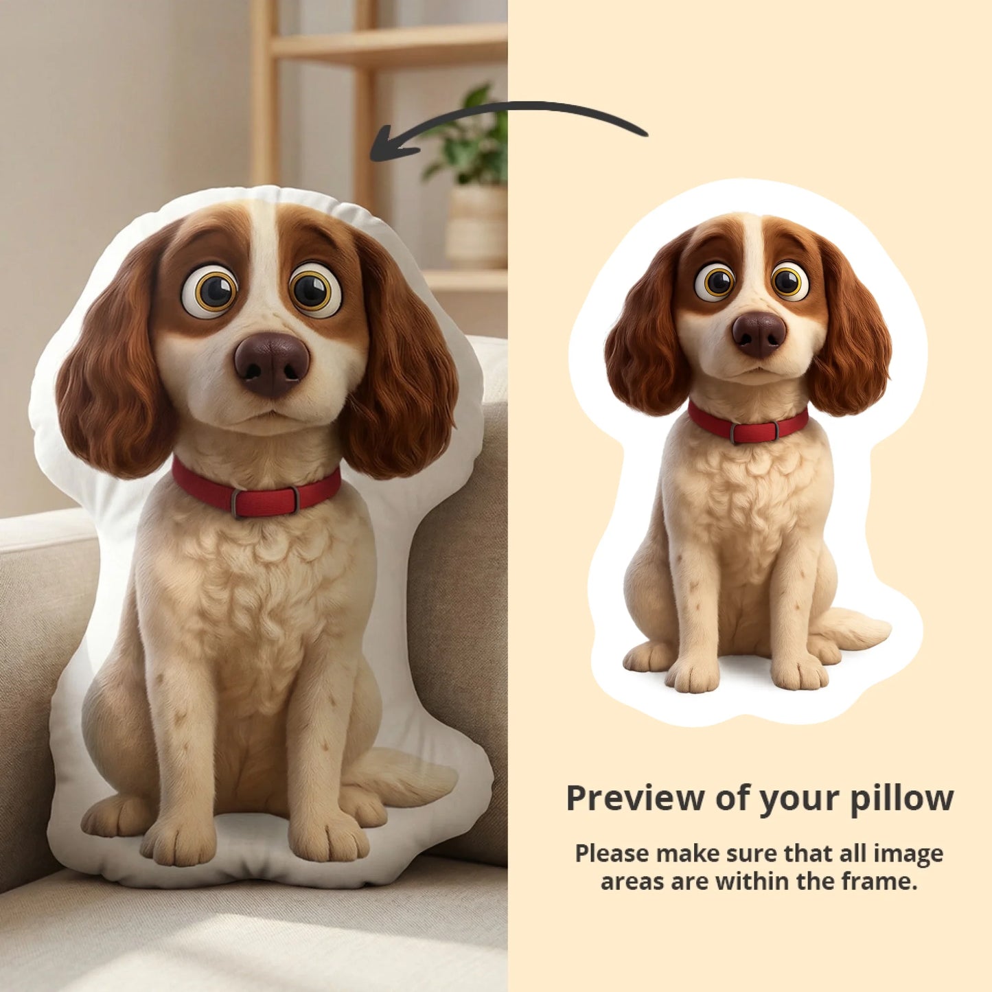 Cartoon Shape Pillow 1