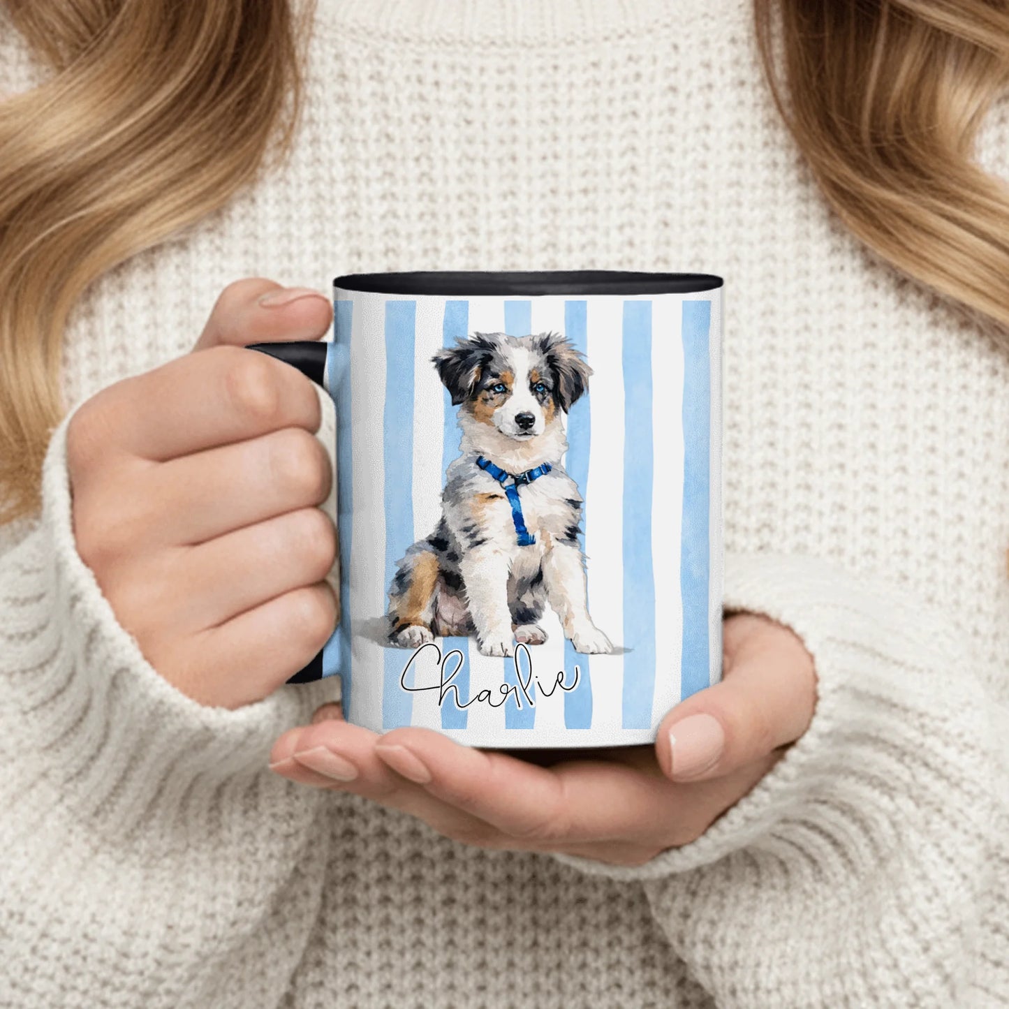 Watercolor Pet Portrait - Personalized Mug