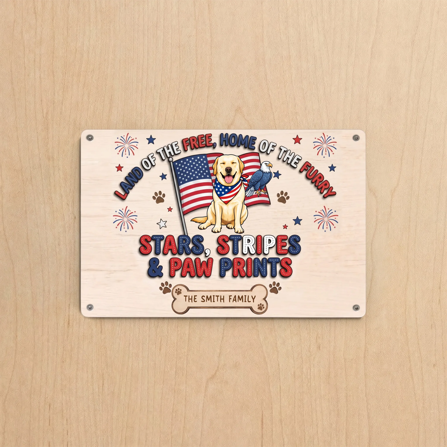 Dooor sign US SHOP horizontal