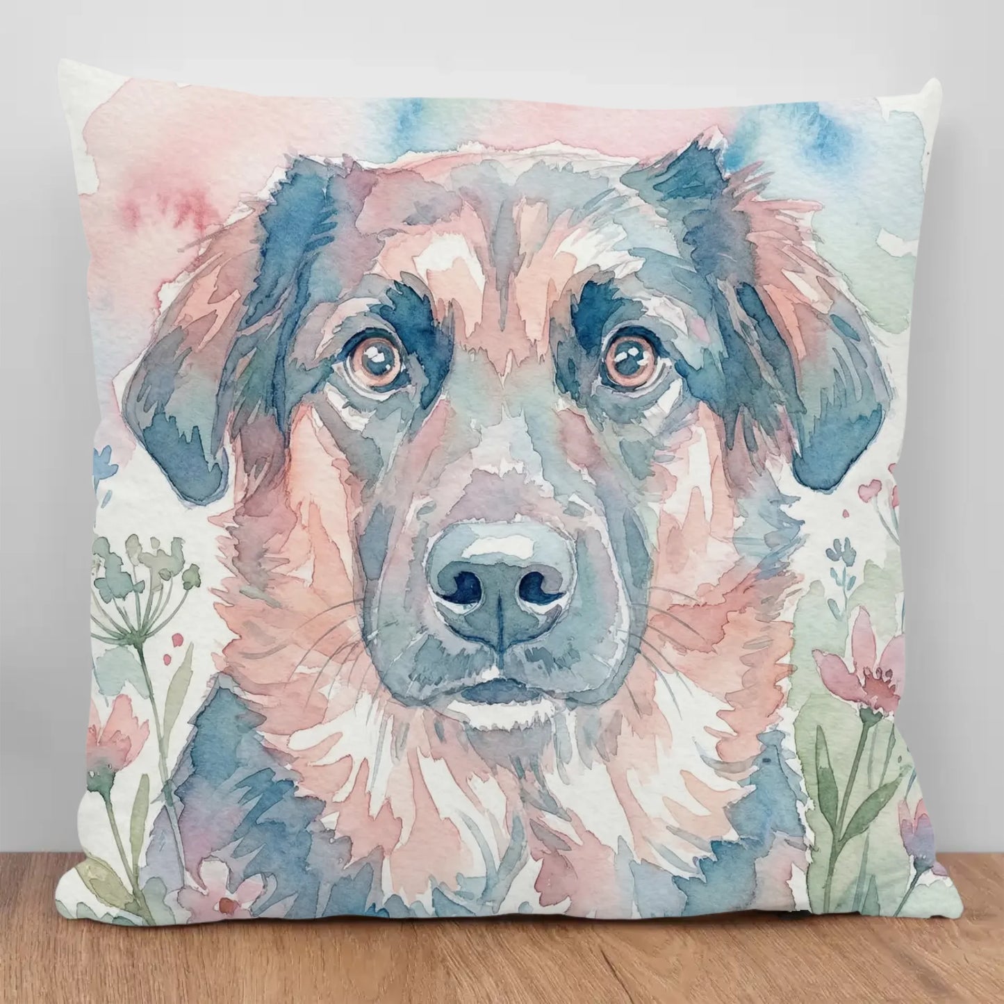 Watercolor - Personalized Pillow