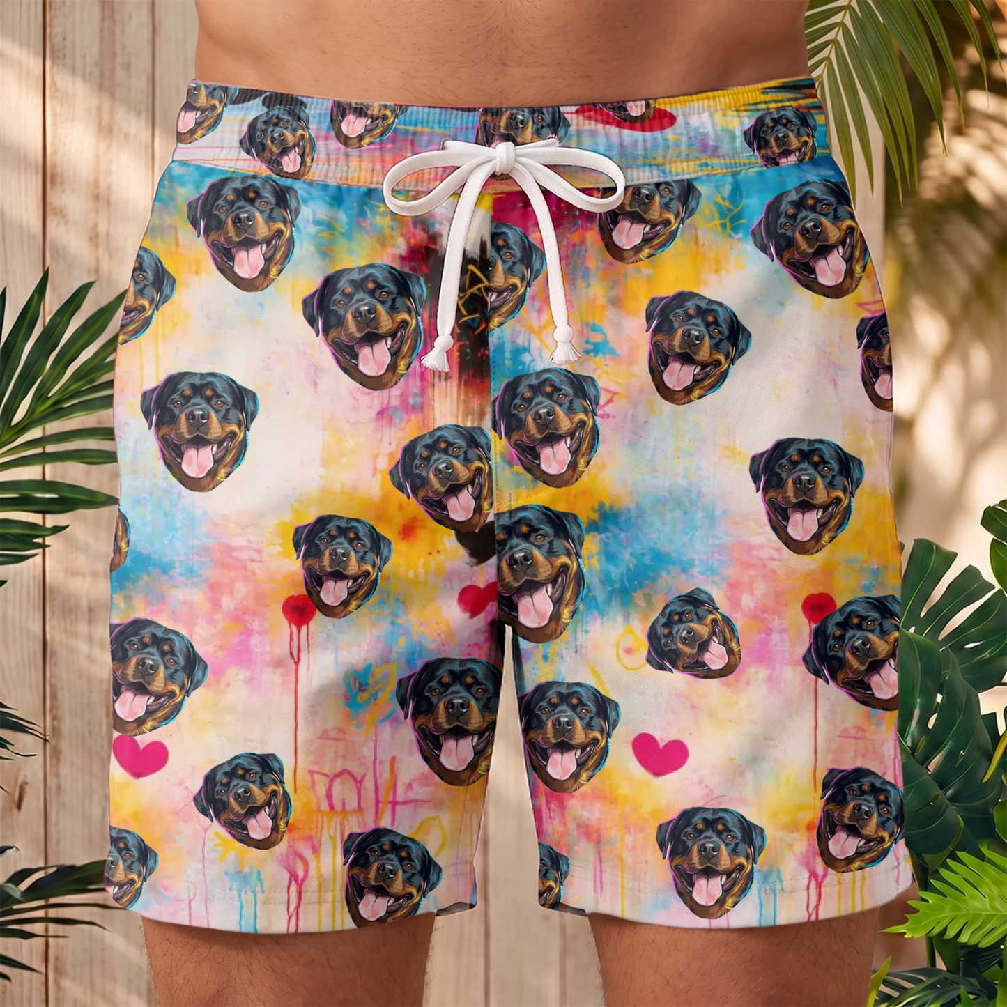 Graffiti - Personalized Swim Shorts