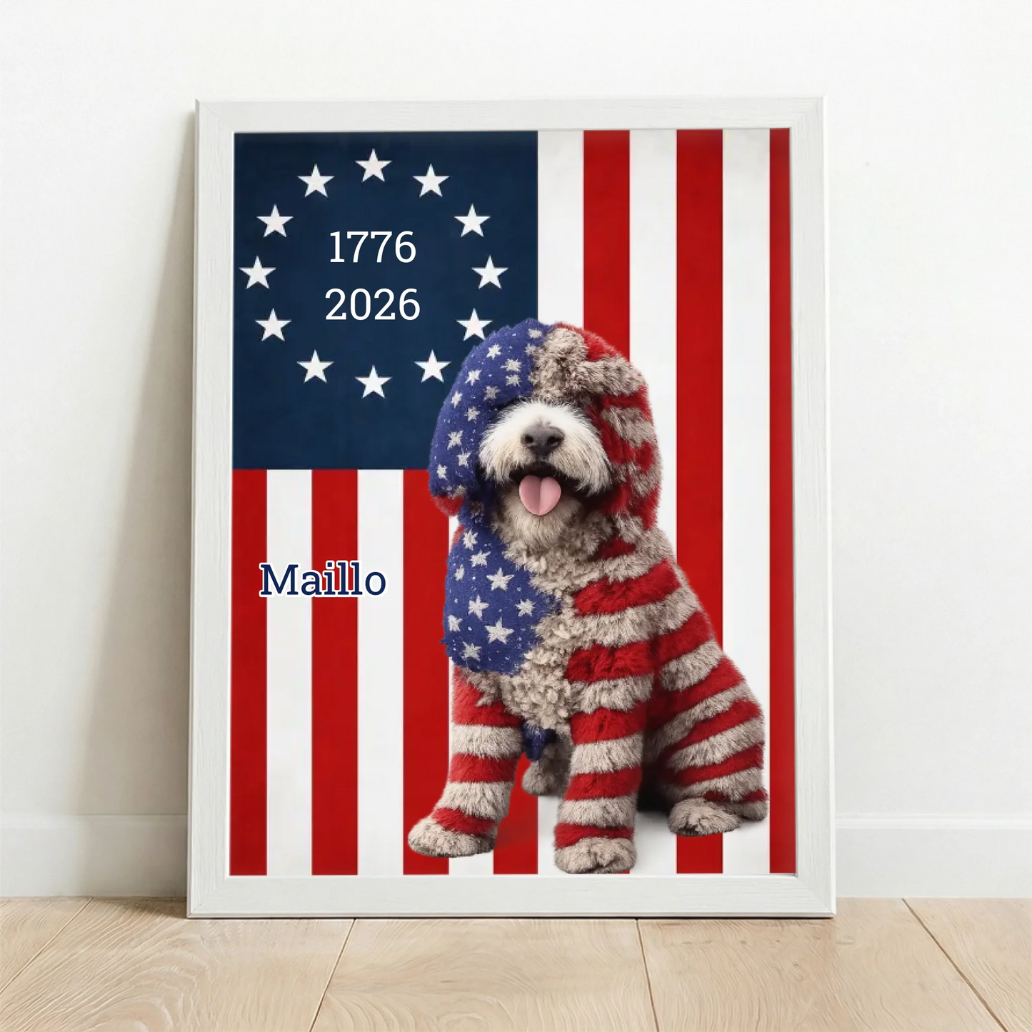 Framed Poster white
