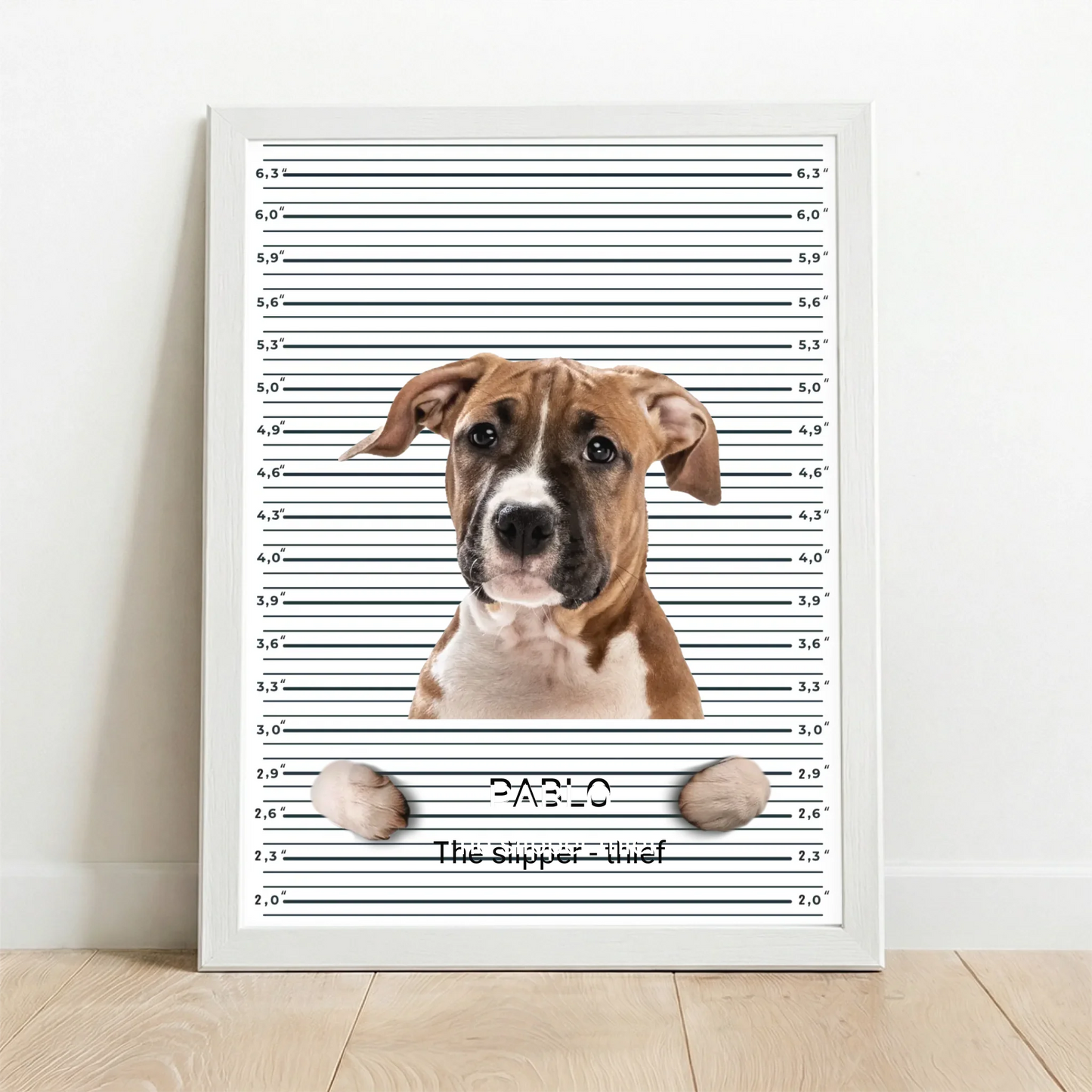 Framed Poster white
