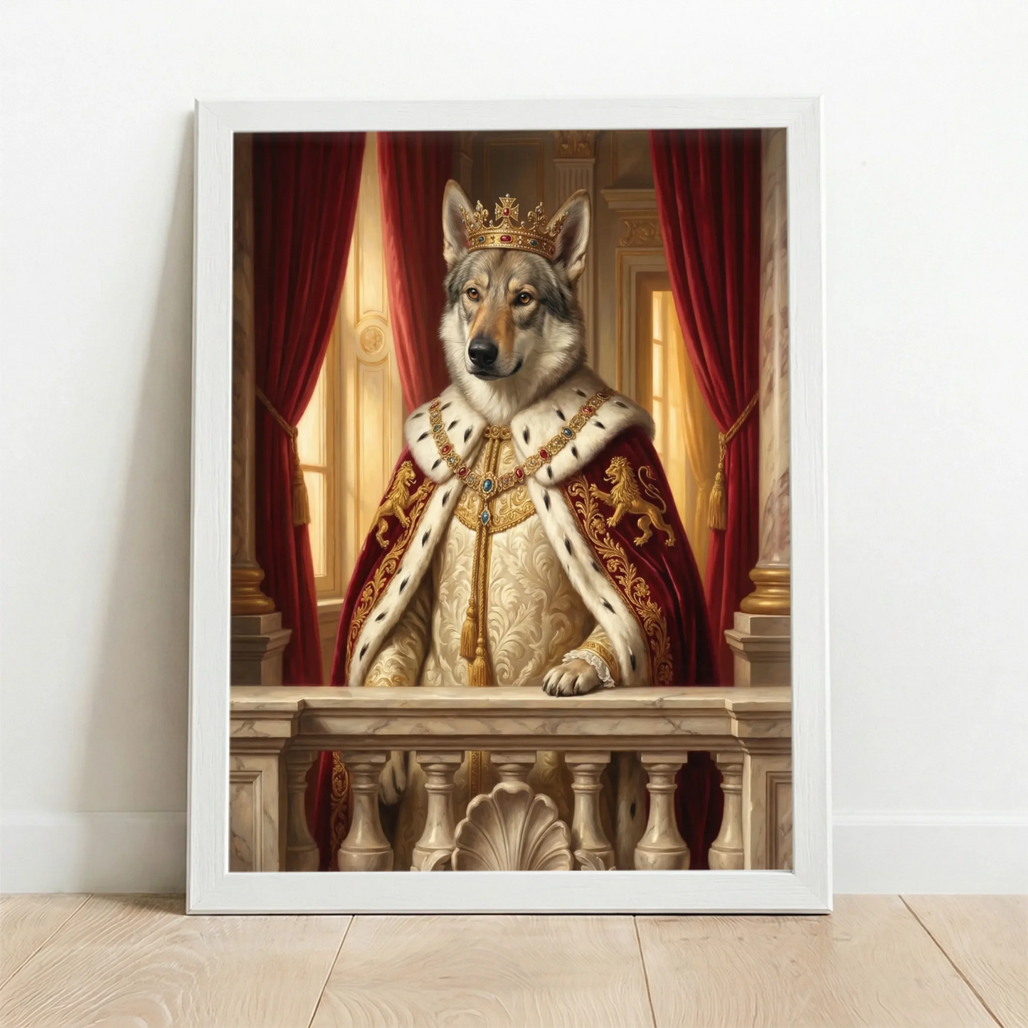 Framed Poster white