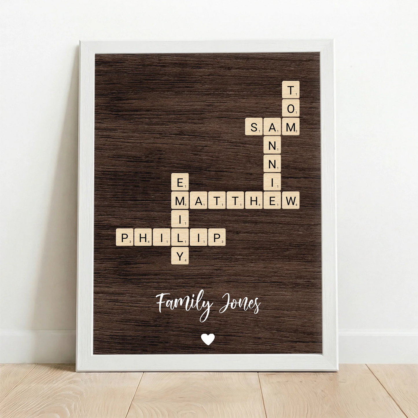 Framed Poster white