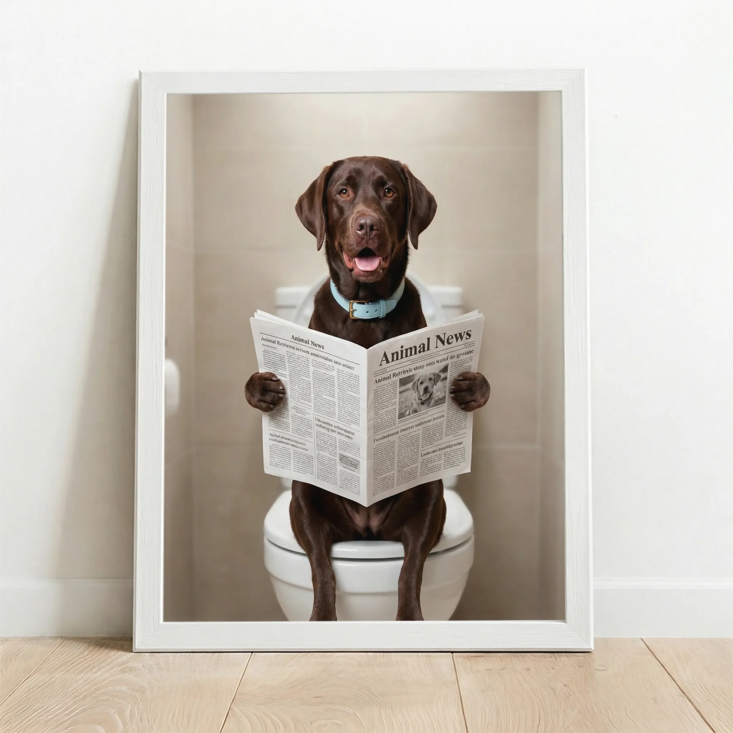 Framed Poster white