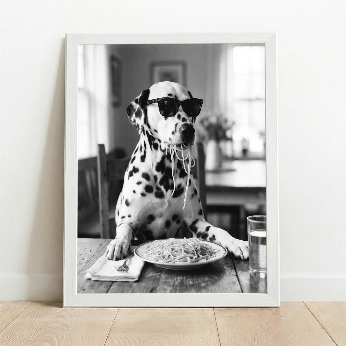 Framed Poster white