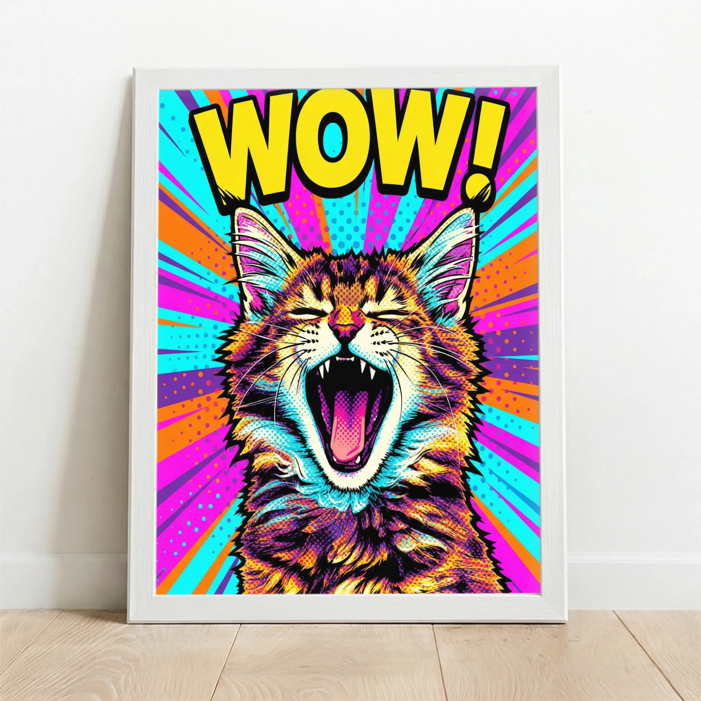 Framed Poster white