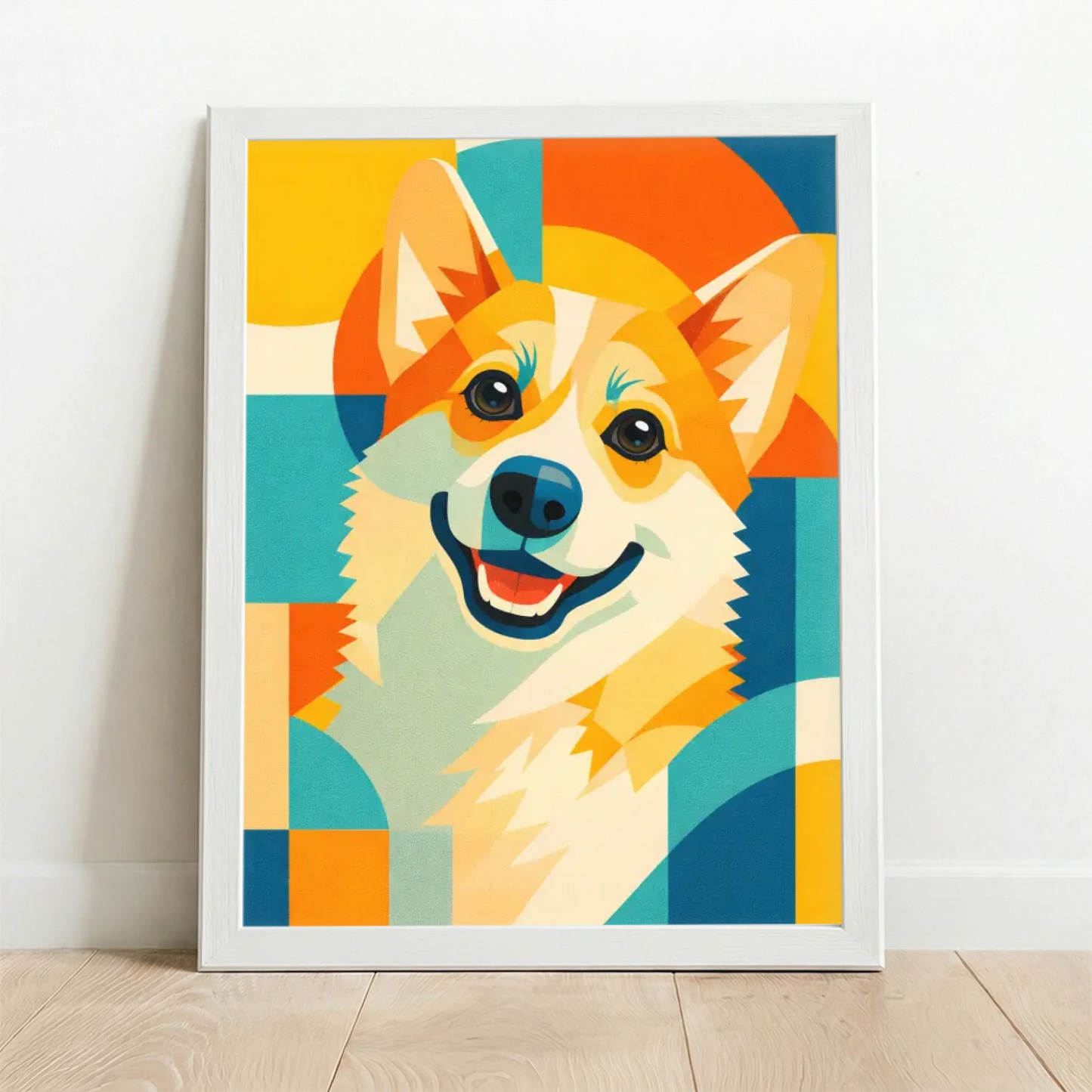 Framed Poster white