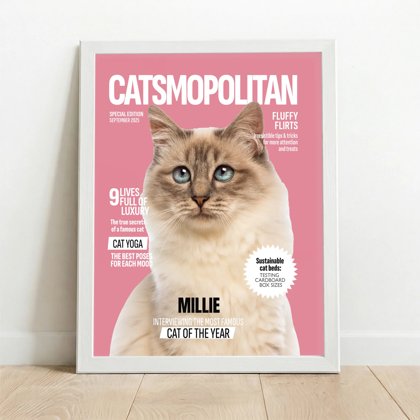 Framed Poster white