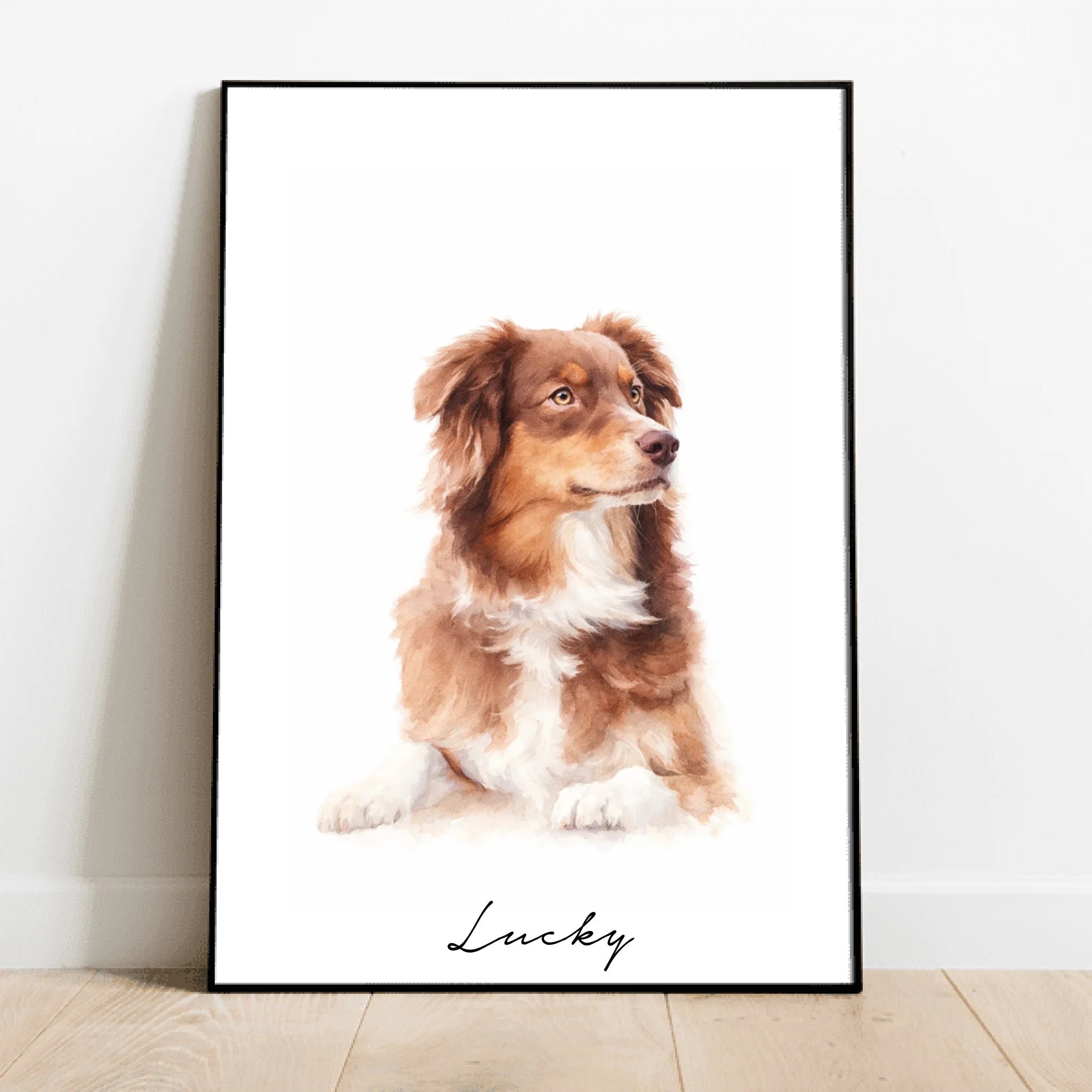 Water colors - Personalized Poster – Pet Printed US