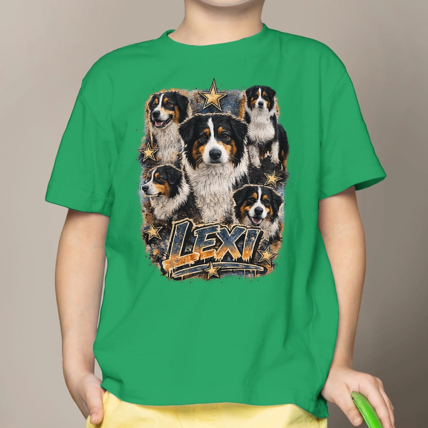 Bootleg Collage - Personalized Kids T-Shirt