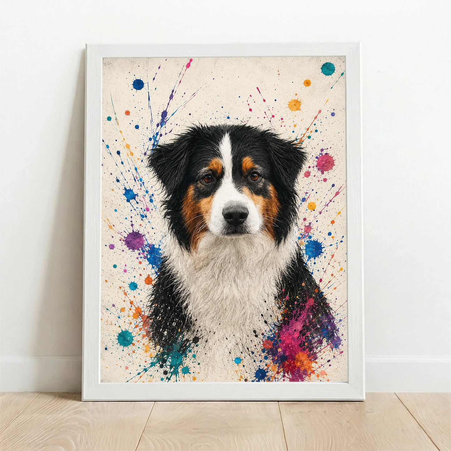 Framed Poster white