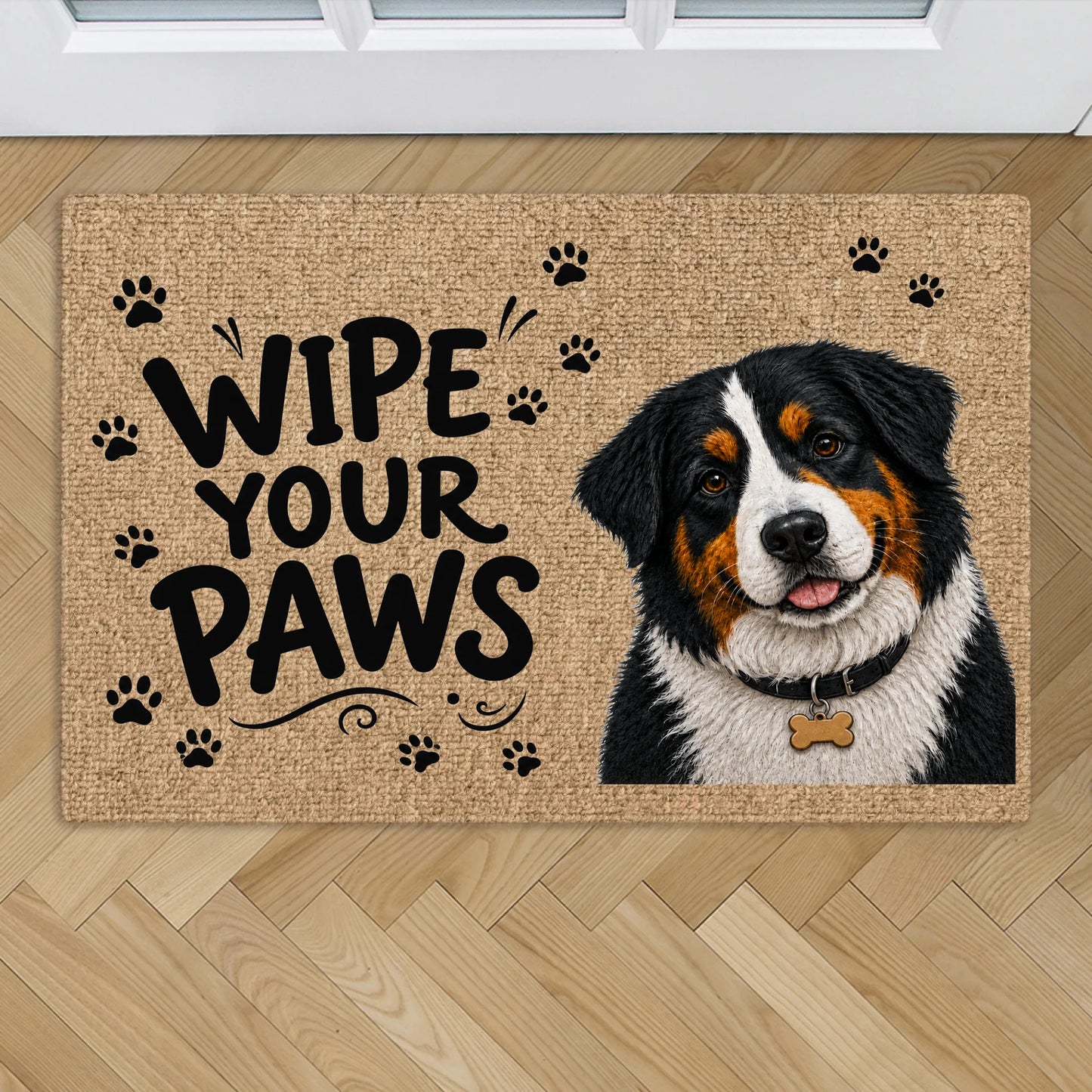 Wipe Your Paws - Personalized Doormat
