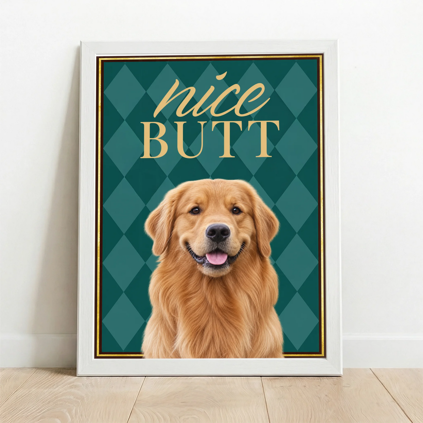 Framed Poster white