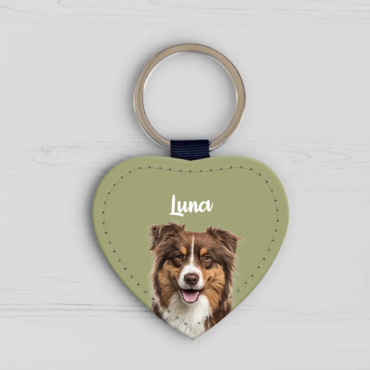 Pet portrait - Personalized Keychain