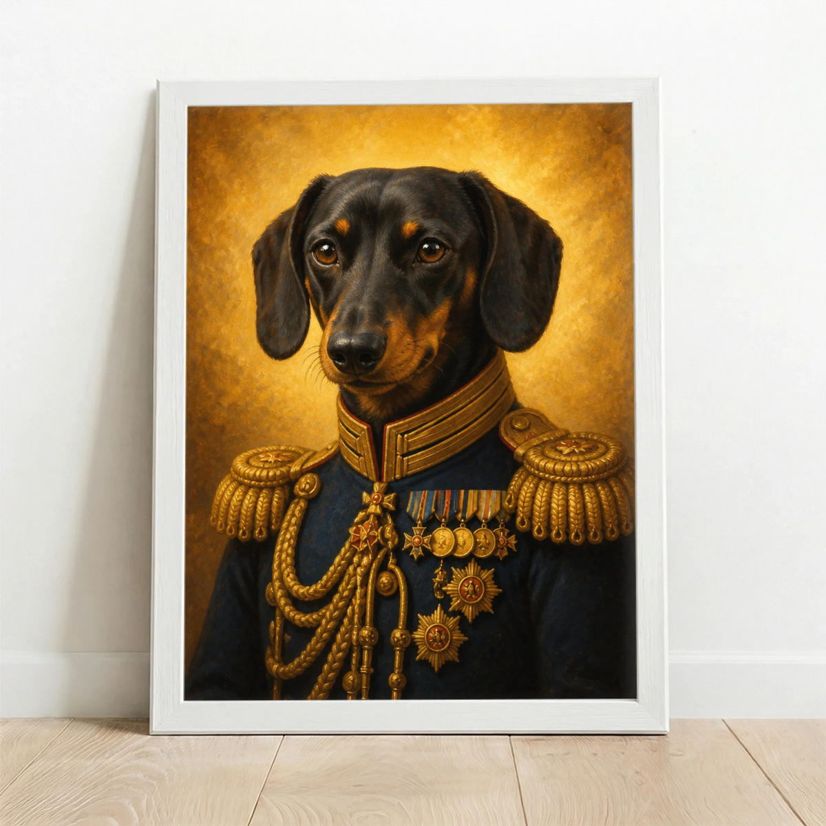 Framed Poster white
