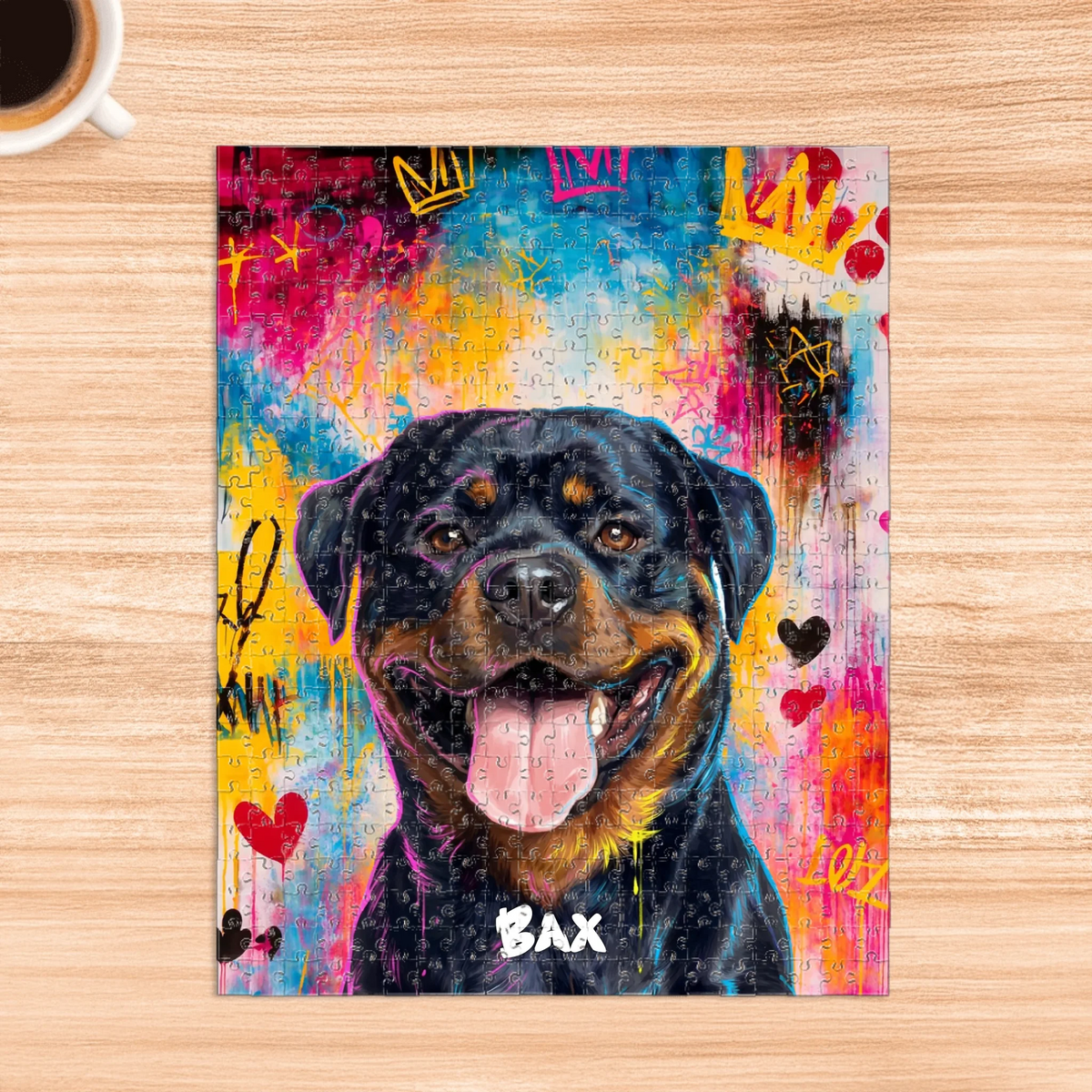 500 piece horizontal