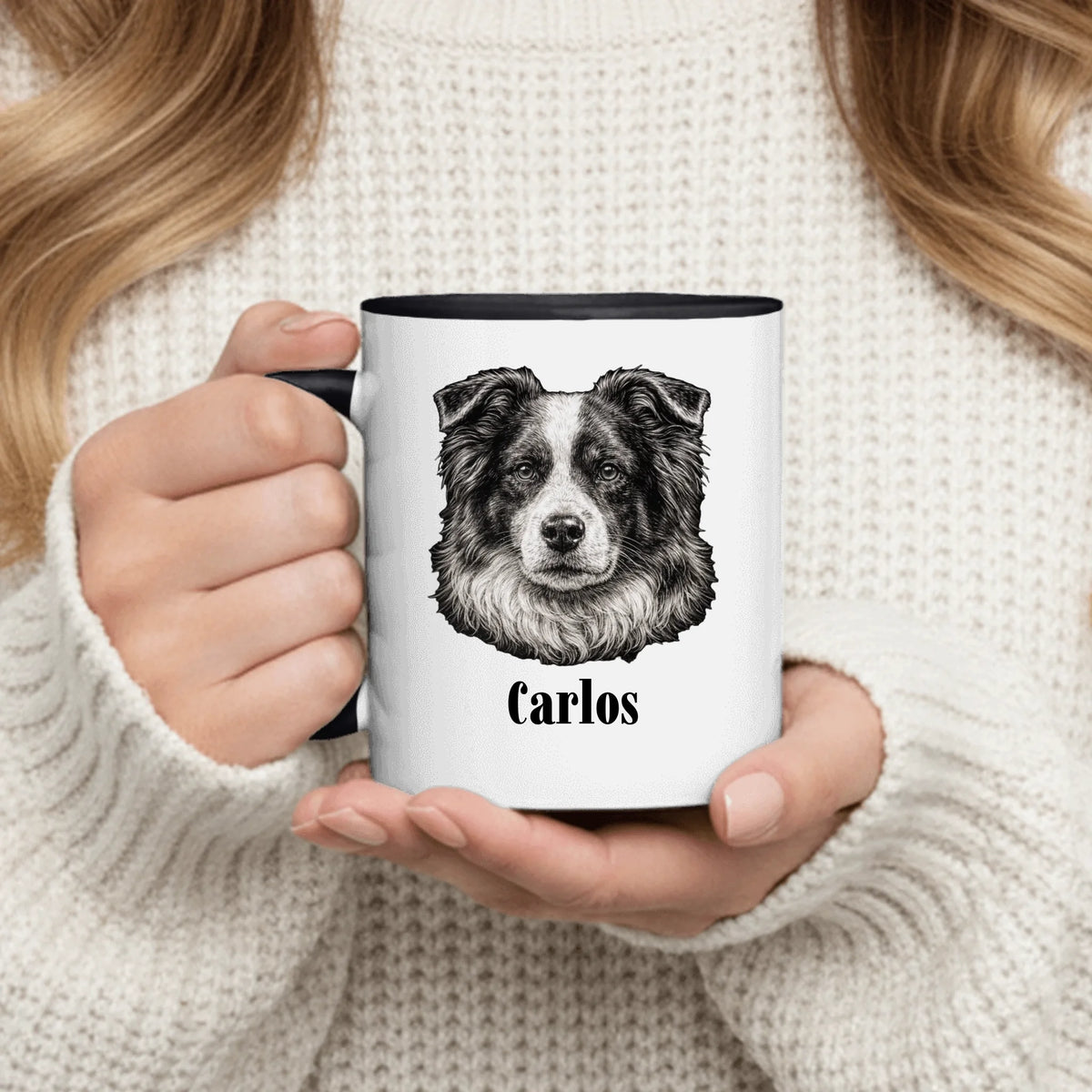 Personalized Mug - Portrait Sketch