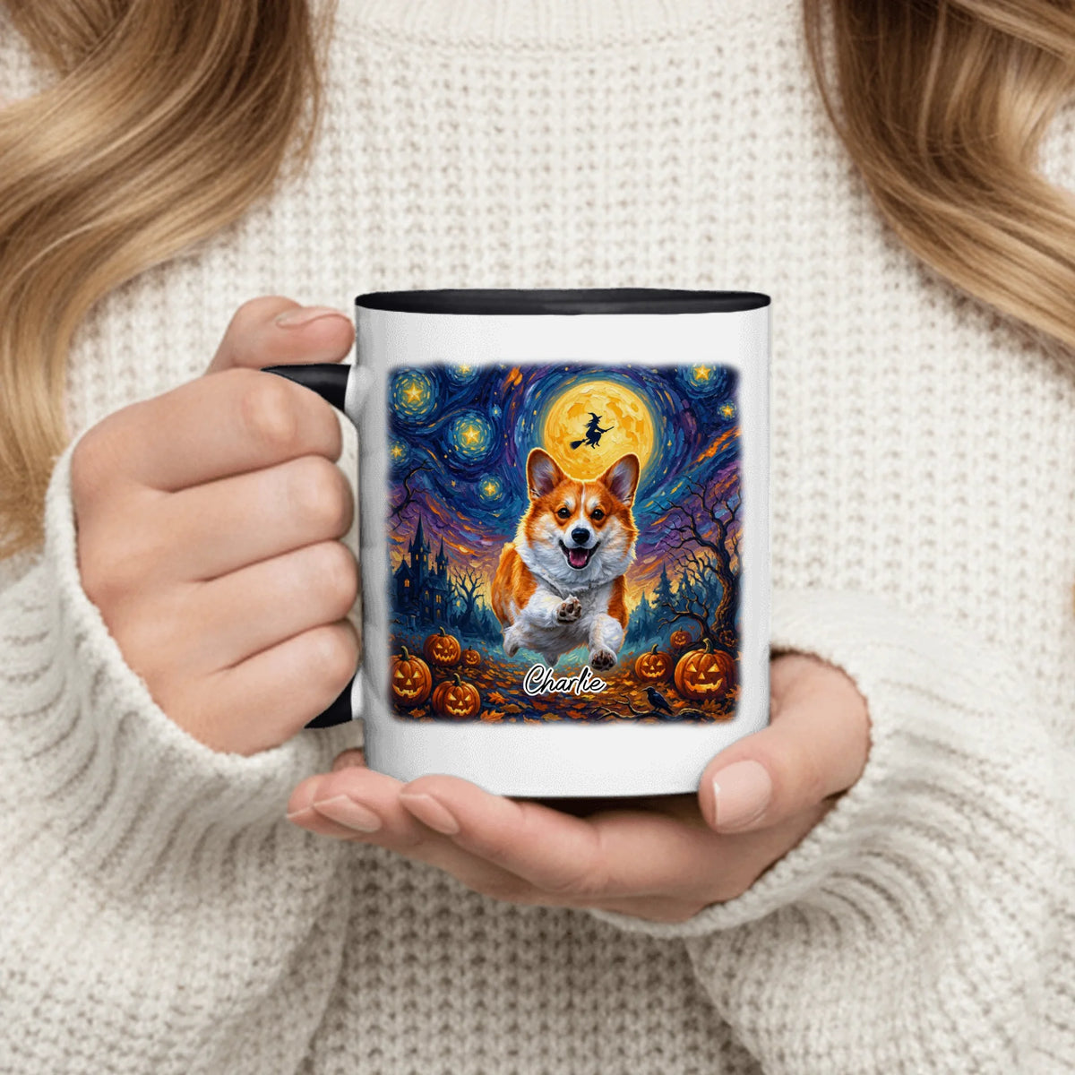 Personalized Mug - Van Gogh Style Portrait