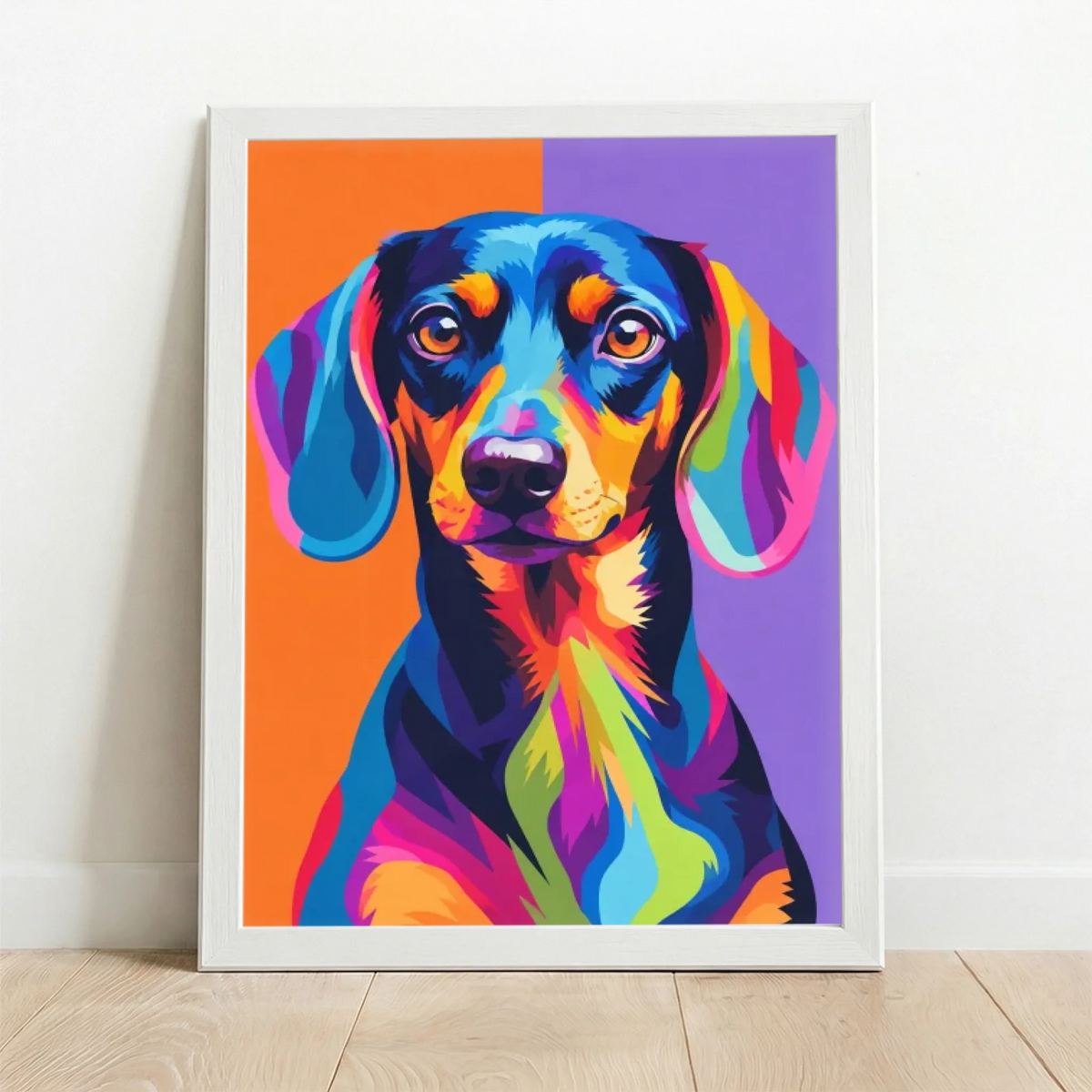 Framed Poster white