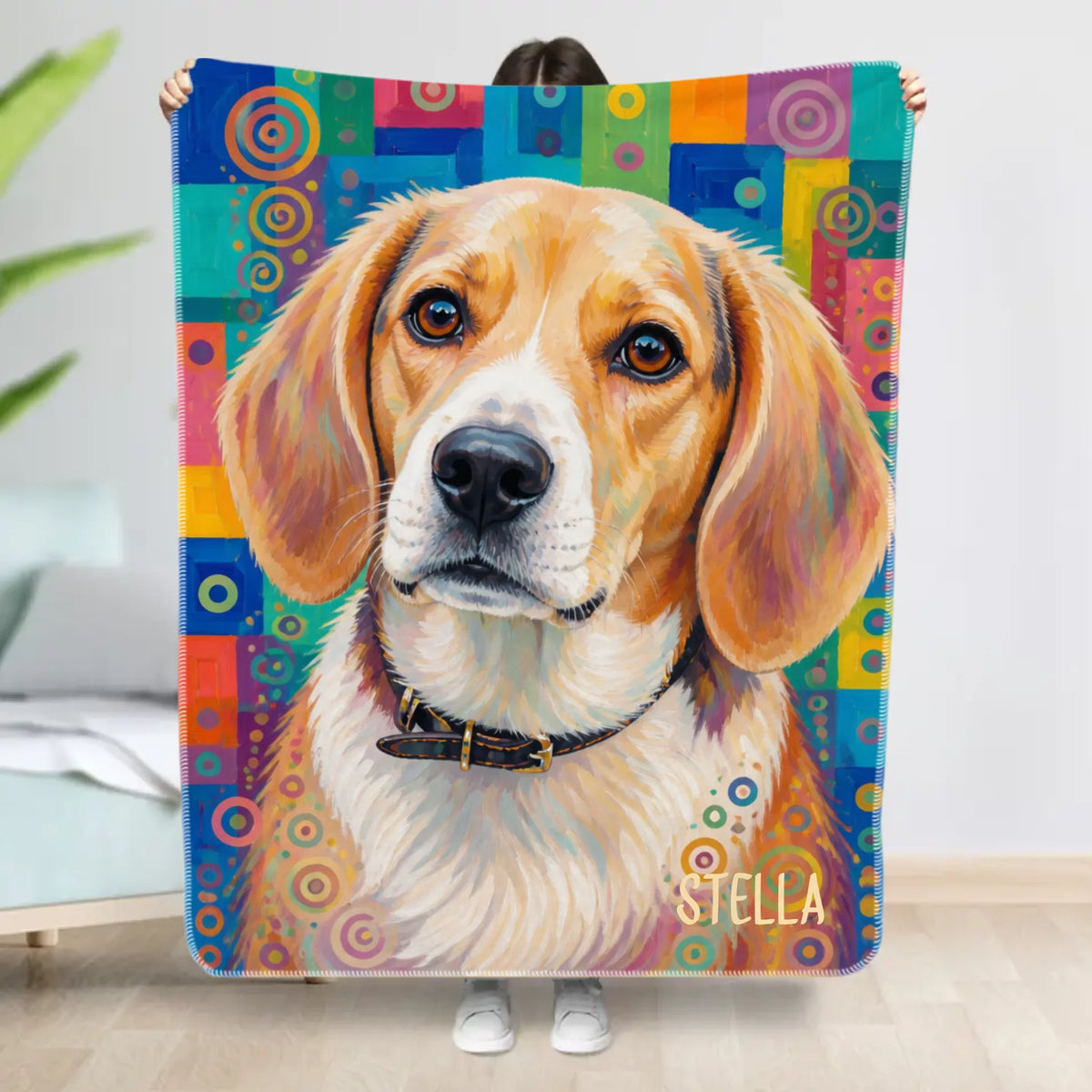Personalized Blanket - Graffiti Art