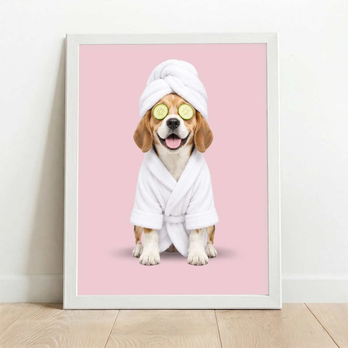 Framed Poster white
