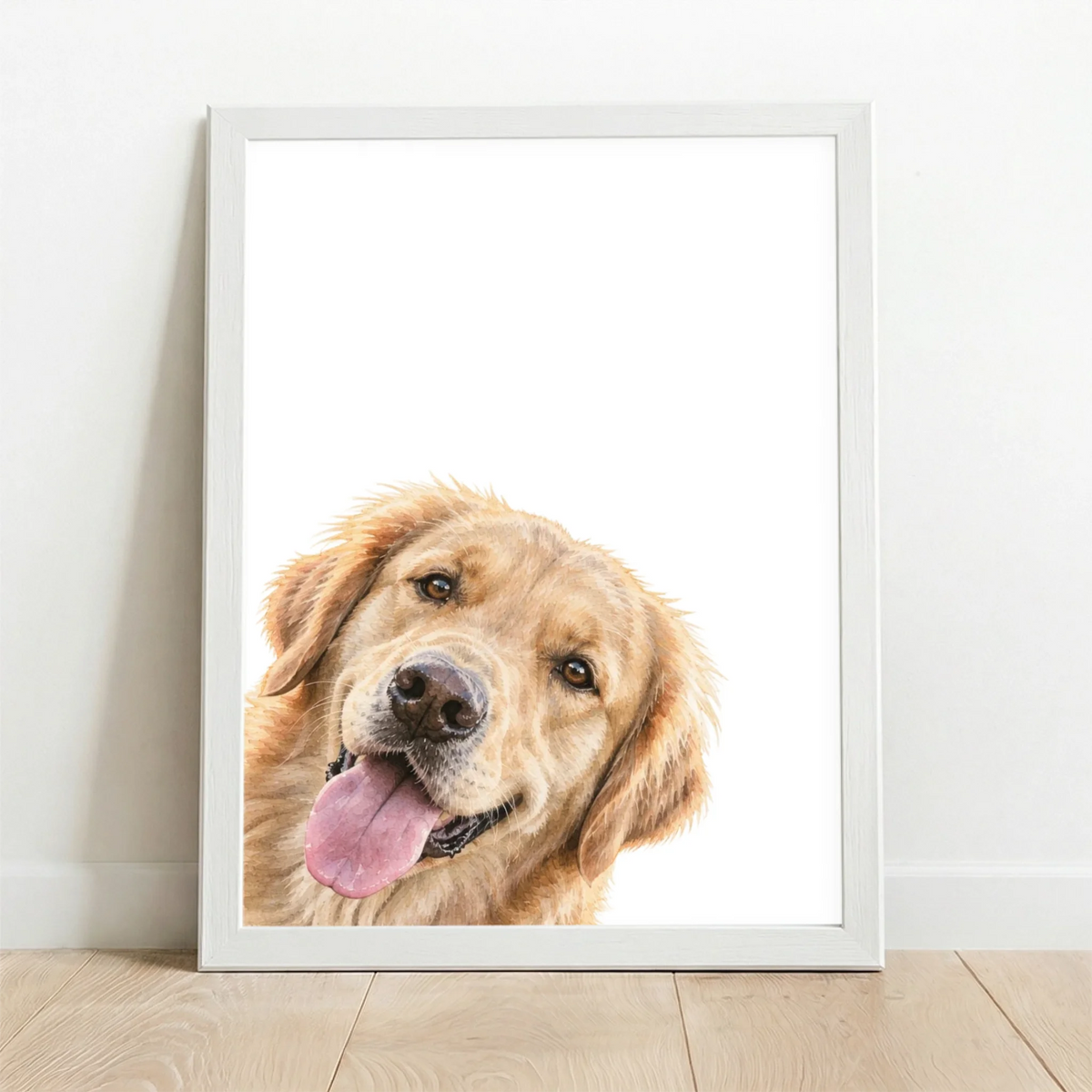 Framed Poster white