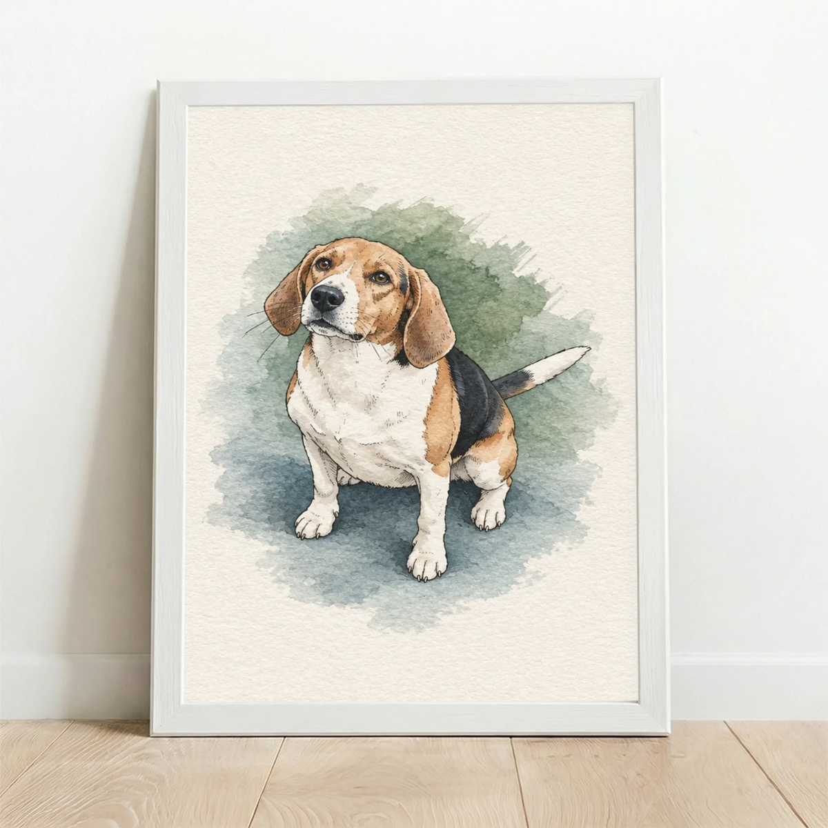 Framed Poster white