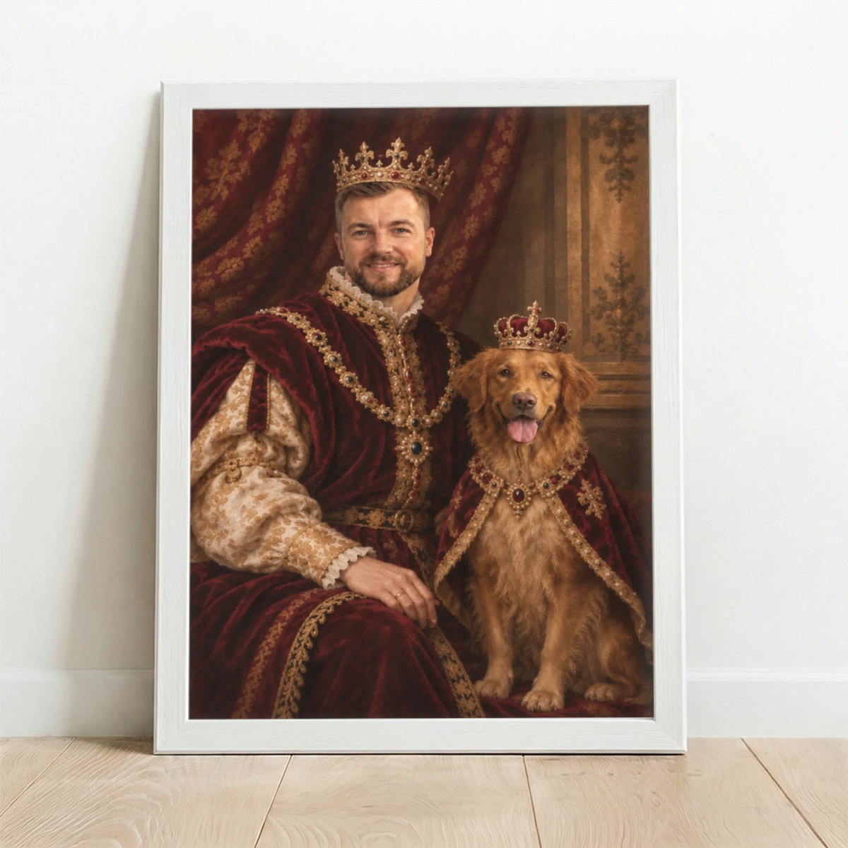 Framed Poster white