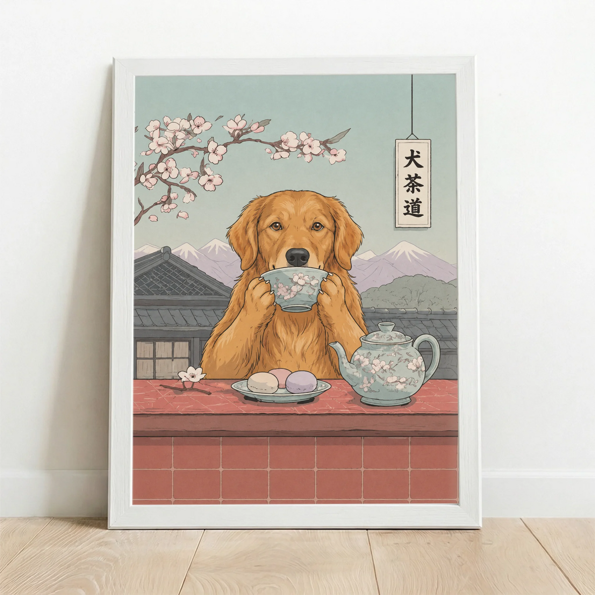 Framed Poster white