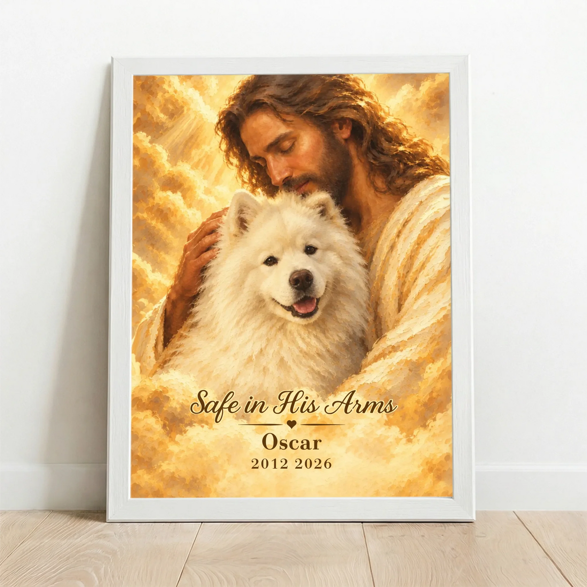 Framed Poster white