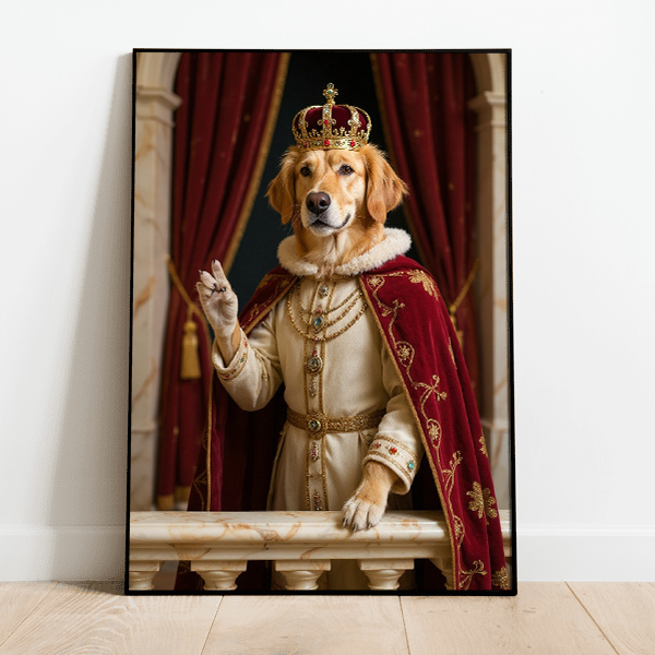 Personalized AI Poster for Dog or Cat - Royal
