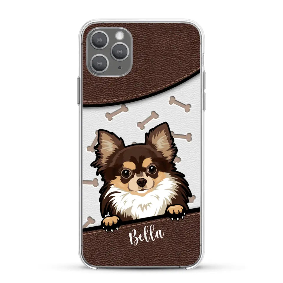 Pet leather look - Personalized Phone Case