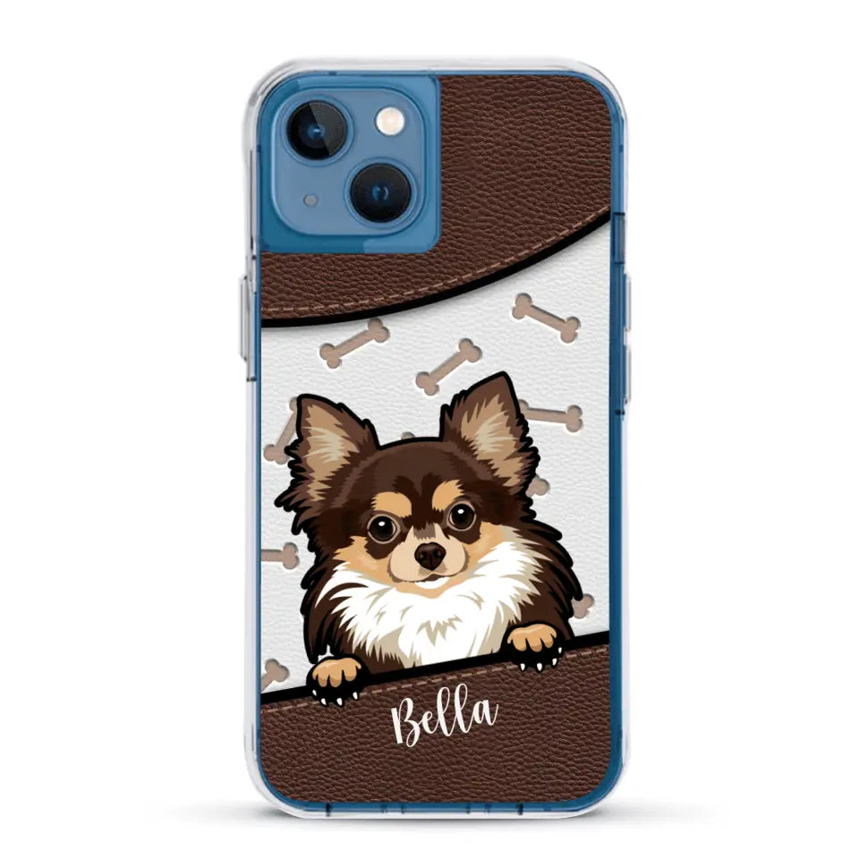 Pet leather look - Personalized Phone Case